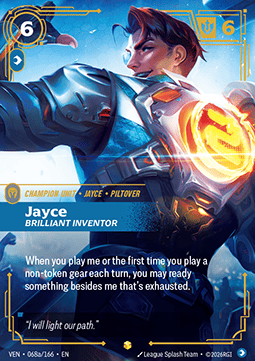 Jayce, Brilliant Inventor (V.2 - Showcase) Immagine principale del prodotto