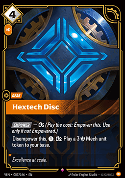 Hextech Disc Immagine principale del prodotto