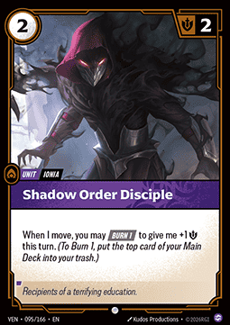 Shadow Order Disciple Immagine principale del prodotto
