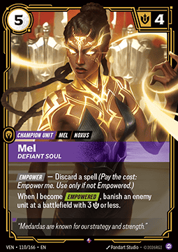 Mel, Defiant Soul (V.1 - Rare) Immagine principale del prodotto