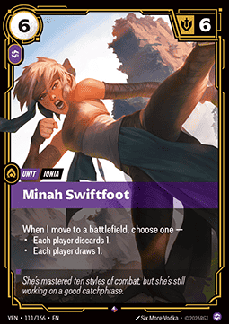 Minah Swiftfoot Immagine principale del prodotto