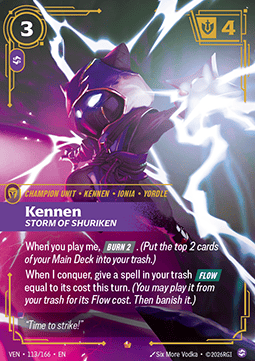 Kennen, Storm of Shuriken (V.1 - Epic) Immagine principale del prodotto