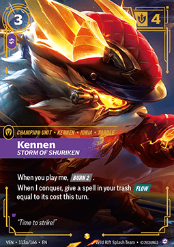 Kennen, Storm of Shuriken (V.2 - Showcase) Immagine principale del prodotto