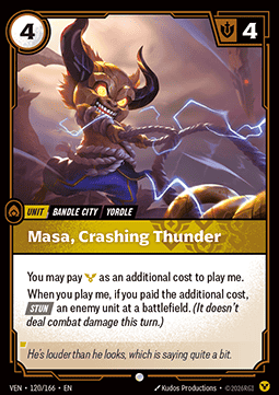 Masa, Crashing Thunder Immagine principale del prodotto