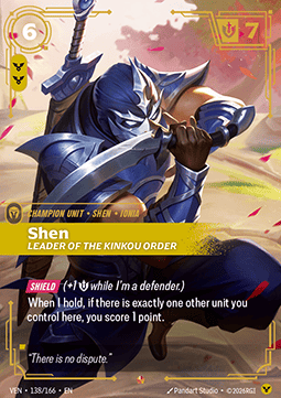 Shen, Leader of the Kinkou Order (V.1 - Epic) Immagine principale del prodotto