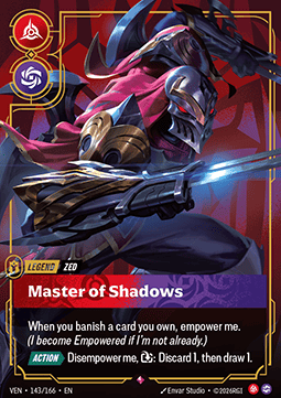 Zed, Master of Shadows (V.1 - Rare) Immagine principale del prodotto