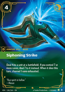 Siphoning Strike Immagine principale del prodotto