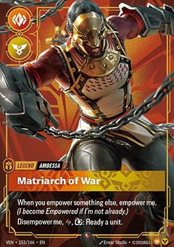 Ambessa, Matriarch of War (V.1 - Rare) Immagine principale del prodotto