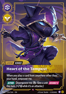 Kennen, Heart of the Tempest (V.1 - Rare) Immagine principale del prodotto