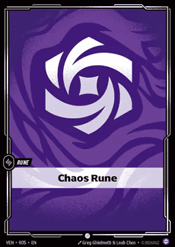Chaos Rune (V.1 - Common) Immagine principale del prodotto