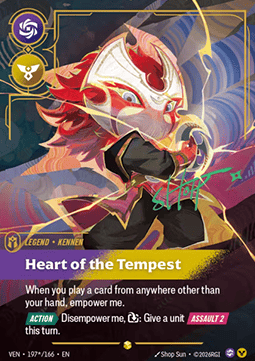 Kennen, Heart of the Tempest (V.3 - Signed Showcase) Immagine principale del prodotto
