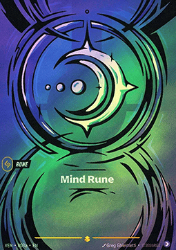 Mind Rune (V.2 - Showcase) Immagine principale del prodotto