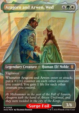 Aragorn and Arwen, Wed (V.2) Immagine principale del prodotto