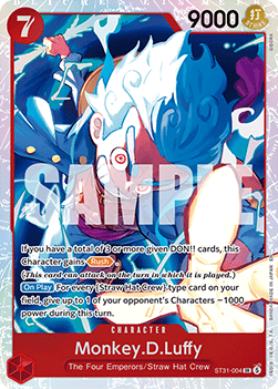 Monkey.D.Luffy (ST31-004) Immagine principale del prodotto