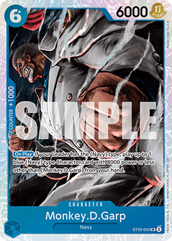 Monkey.D.Garp (ST33-005) Immagine principale del prodotto