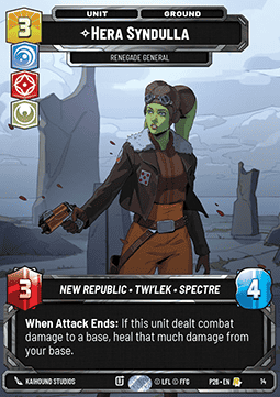Hera Syndulla, Renegade General (V.1) Immagine principale del prodotto