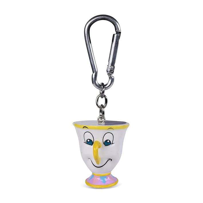 Beauty And The Beast Chip Keychain 3d Immagine principale del prodotto