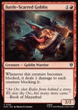 Battle-Scarred Goblin Immagine principale del prodotto
