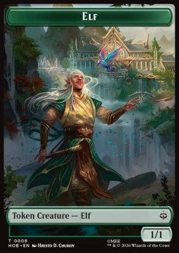 Elf Token (G 1/1) // Treasure Token Immagine principale del prodotto