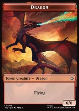 Dragon Token (R 6/6) // Stone Boulder Token (A 3/1) Immagine principale del prodotto