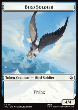 Bird Soldier Token (W 4/4) // Axe Token Immagine principale del prodotto