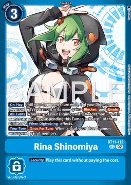 Rina Shinomiya (BT11-112) (V.2) Immagine principale del prodotto