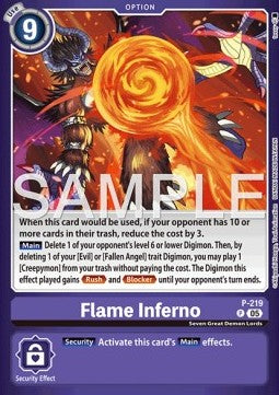Flame Inferno (P-219) Immagine principale del prodotto