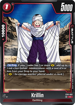 Krillin (ST01-002) [Fusion World] (V.1 - Common) Immagine principale del prodotto