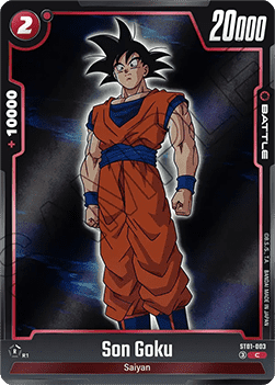 Son Goku (ST01-003) [Fusion World] (V.1 - Common)