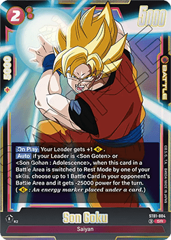Son Goku (ST01-004) [Fusion World] (V.1 - Super Rare) Immagine principale del prodotto