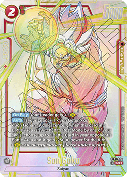 Son Goku (ST01-004) [Fusion World] (V.2 - Alternate Art) Immagine principale del prodotto