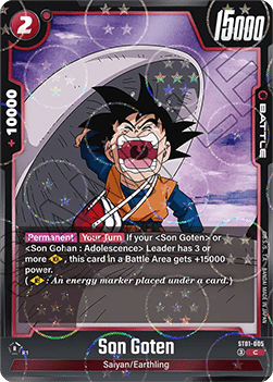 Son Goten (ST01-005) [Fusion World] (V.2 - Common) Immagine principale del prodotto