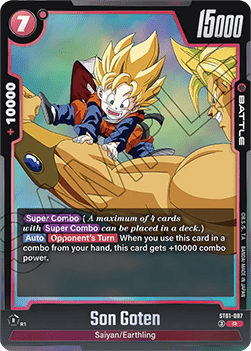 Son Goten (ST01-007) [Fusion World] (V.1 - Rare) Immagine principale del prodotto