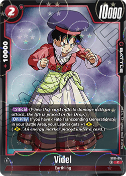 Videl (ST01-014) [Fusion World] (V.2 - Common)