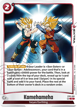 Kamehameha (ST01-016) [Fusion World] (V.1 - Common)