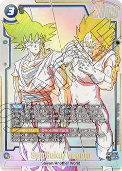 Son Goku/Vegeta (ST01-024) [Fusion World] (V.2 - Alternate Art) Immagine principale del prodotto