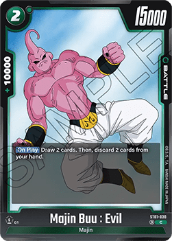 Majin Buu : Evil (ST01-030) [Fusion World] (V.1 - Common)