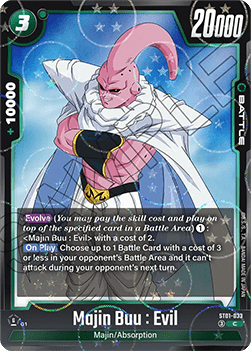 Majin Buu : Evil (ST01-033) [Fusion World] (V.2 - Common) Immagine principale del prodotto