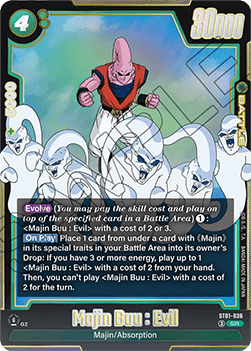 Majin Buu : Evil (ST01-036) [Fusion World] (V.1 - Super Rare) Immagine principale del prodotto