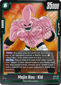 Majin Buu : Kid (ST01-039) [Fusion World] (V.1 - Common) Immagine principale del prodotto