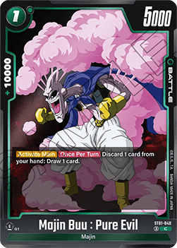 Majin Buu : Pure Evil (ST01-040) [Fusion World] (V.1 - Common)