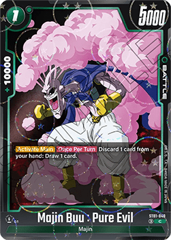 Majin Buu : Pure Evil (ST01-040) [Fusion World] (V.2 - Common) Immagine principale del prodotto