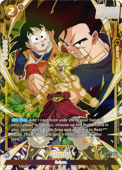 Broly (ST01-049) [Fusion World] (V.2 - Alternate Art)
