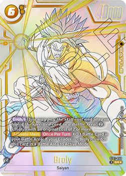 Broly (ST01-050) [Fusion World] (V.2 - Alternate Art) Immagine principale del prodotto