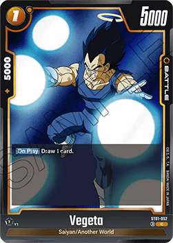 Vegeta (ST01-052) [Fusion World] (V.1 - Common)