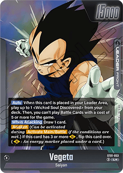 Vegeta // Vegeta (ST01-053) [Fusion World] (V.2 - Alternate Art) Immagine principale del prodotto