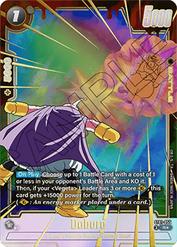 Dabura (ST01-055) [Fusion World] (V.2 - Alternate Art) Immagine principale del prodotto