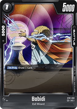 Babidi (ST01-059) [Fusion World] (V.1 - Common) Immagine principale del prodotto