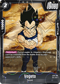 Vegeta (ST01-063) [Fusion World] (V.2 - Common) Immagine principale del prodotto