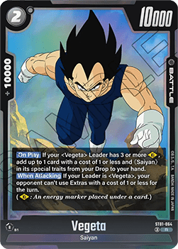 Vegeta (ST01-064) [Fusion World] (V.1 - Rare)